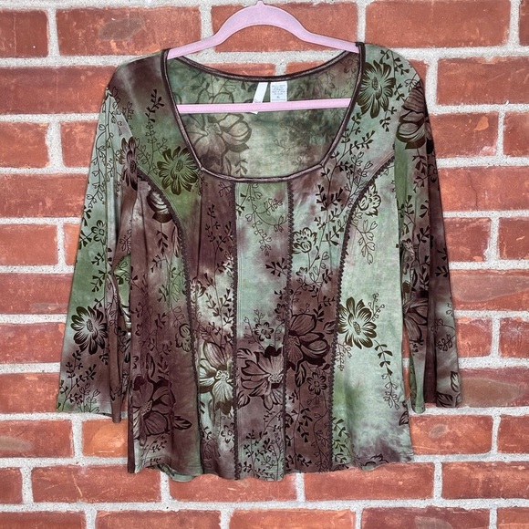 Vintage Tops - Vintage Sami + Jo floral top